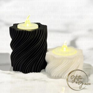 Modern Tea Light Candle