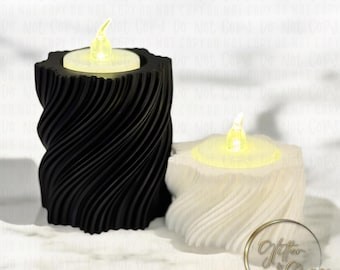 Modern Tea Light Candle