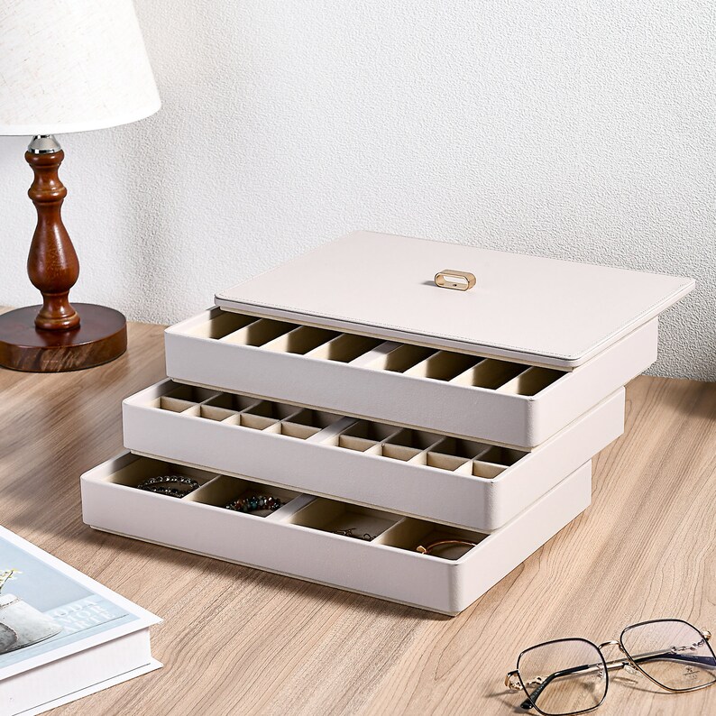 Stackable Jewelry Tray Jewelry Organizer Tray Earring Etsy