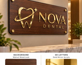 Acrylic wall name plate personalized acrylic name sign custom 3d on acrylic doctor office sign company logo wall plaque name board