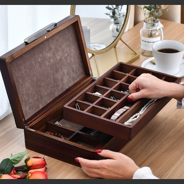 Ladies Jewelry Box Etsy