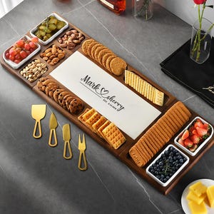 Realtor Closing Gifts Cheese Board  Custom Engraved Wood  Extra Large Charcuterie Board Personalized Gift for New Home  Unique Holiday Gift