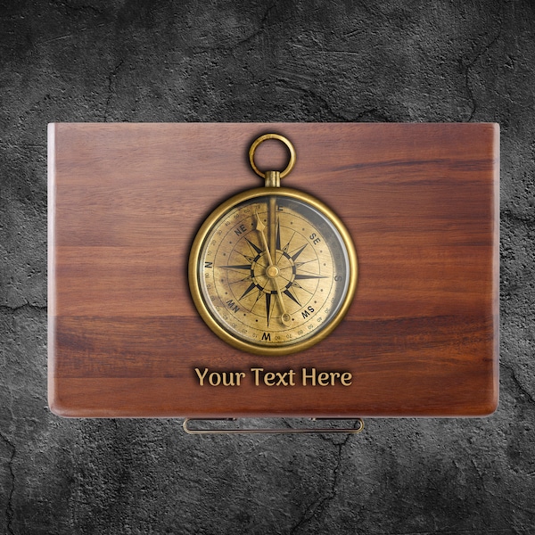 Scatola per orologi da uomo, scatola per orologi personalizzata con 5 scomparti, miglior organizer in legno per oggetti personali
