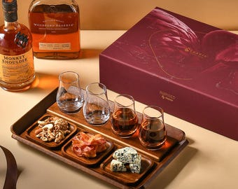 Gift for new business owner gift for startup founder new company gifts engraved whiskey glasses set luxury congratulation gift ready