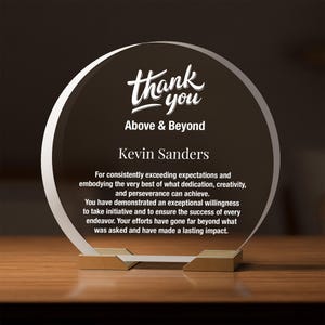 A4 Executive scroll plaque award