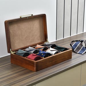 Schmuckschatulle aus Holz, personalisierter bedruckbarer Schmuck-Organizer für Frauen, Mädchen, Männer,