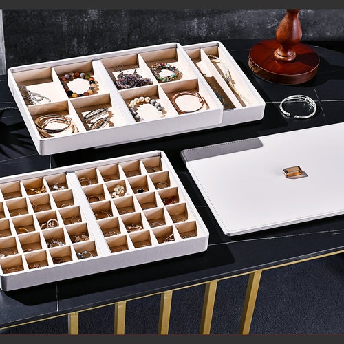 Stackable Jewelry Tray Jewelry Organizer Tray Earring Etsy