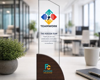 Trophy awards personalized work anniversary gift crystal award 5 year plaque appreciation corporate awards unique plaque designs wood laser