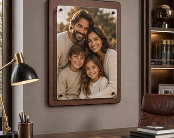 Personalized photo frame printed picture frame personalized home decor gift for family new home gifts personalized wall art house gifts