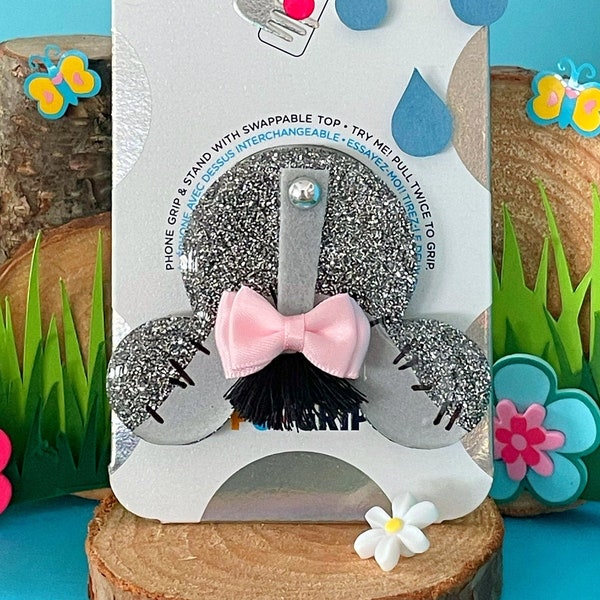 Eeyore Inspired PopSocket®/Keychain/Badge Reel/Magnet/Christmas Ornament