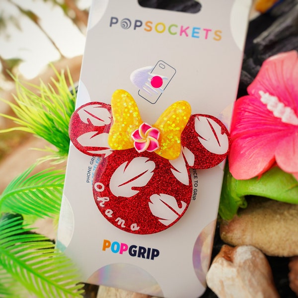 Lilo Inspired PopSocket®/Keychain/Badge Reel/Magnet/Christmas Ornament