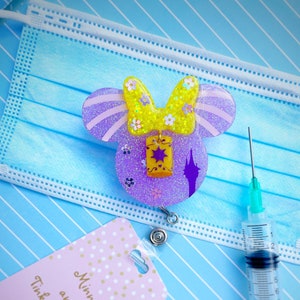 Tangled Inspired Badge Reel