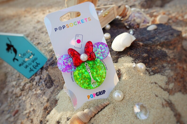 Mermaid Inspired Popsocket®/key Chain/badge - Etsy