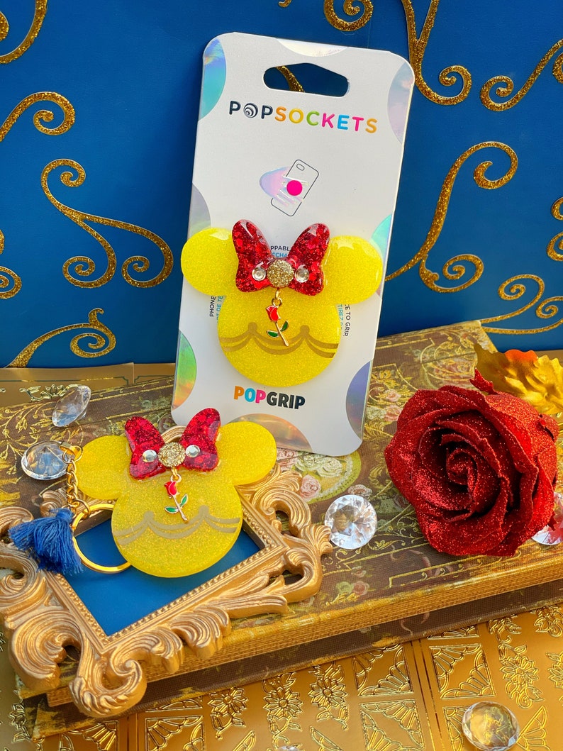 Princess Popsocket®/keychain/badge Reel/magnet/christmas | Etsy