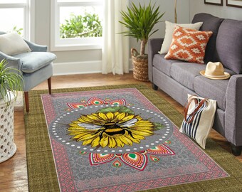 Hippie Area Rug Etsy
