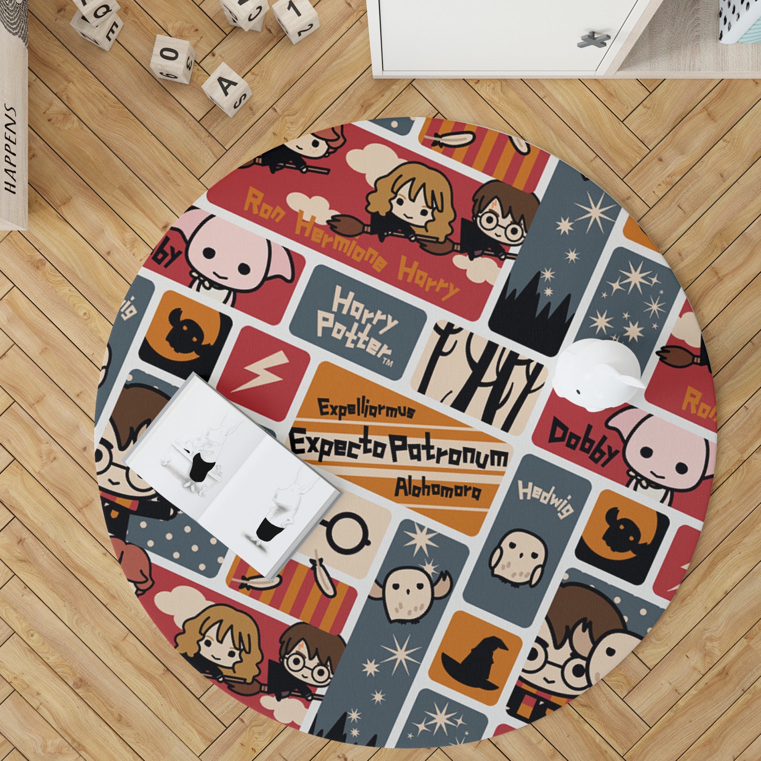 Harry Potter Area Rugs Non Slip Rugs Harry Potter Lover Etsy
