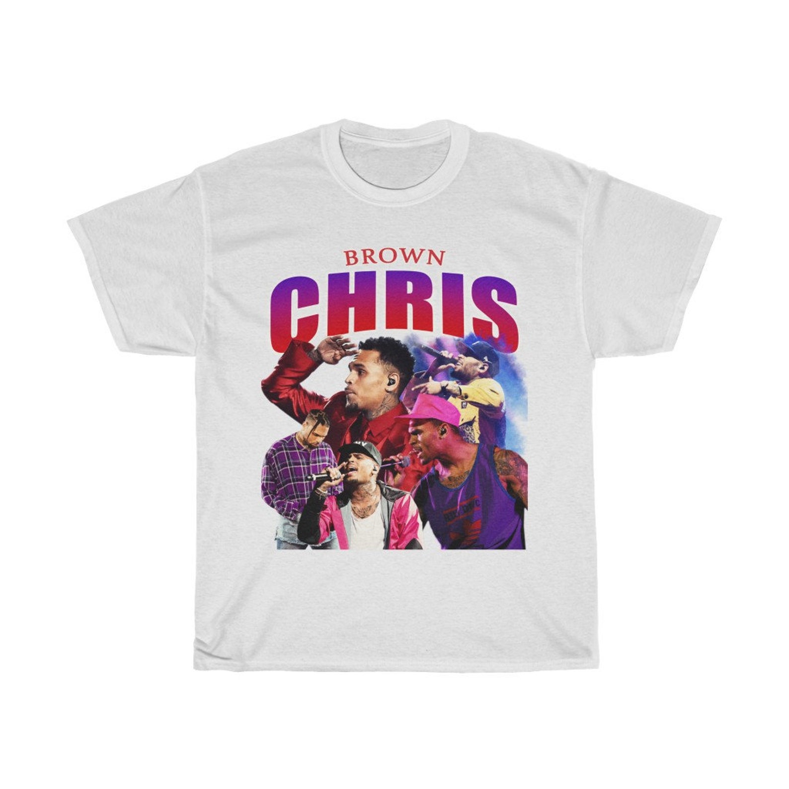 Chris Brown T-Shirt Unisex Heavy Cotton Tee | Etsy