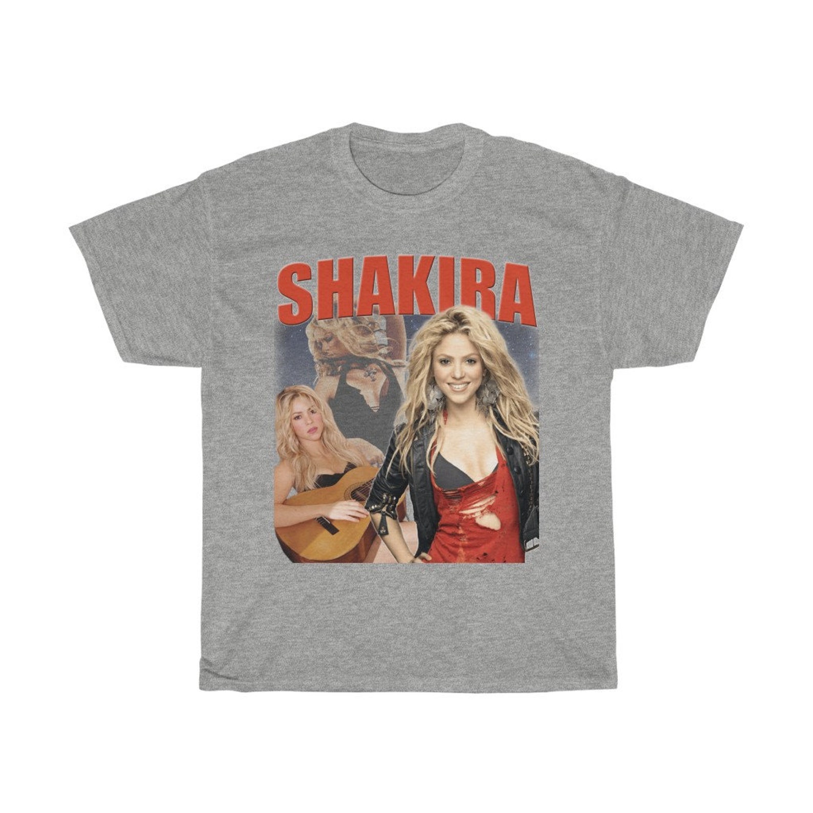 shakira graphic tee
