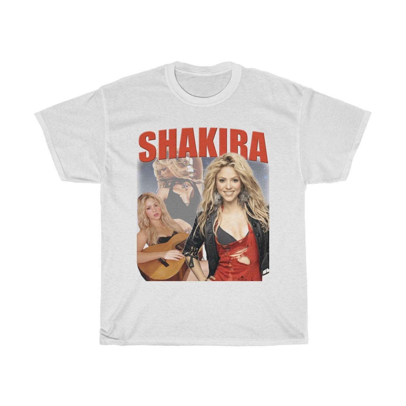 shakira graphic tee