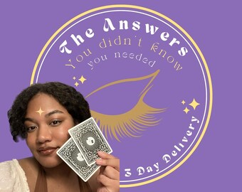 Blind Tarot Reading for Detailed Psychic Advice | 3 DAY Delivery