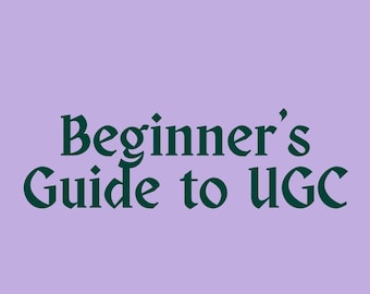UGC Creator Beginner Guide, UGC Checklist,