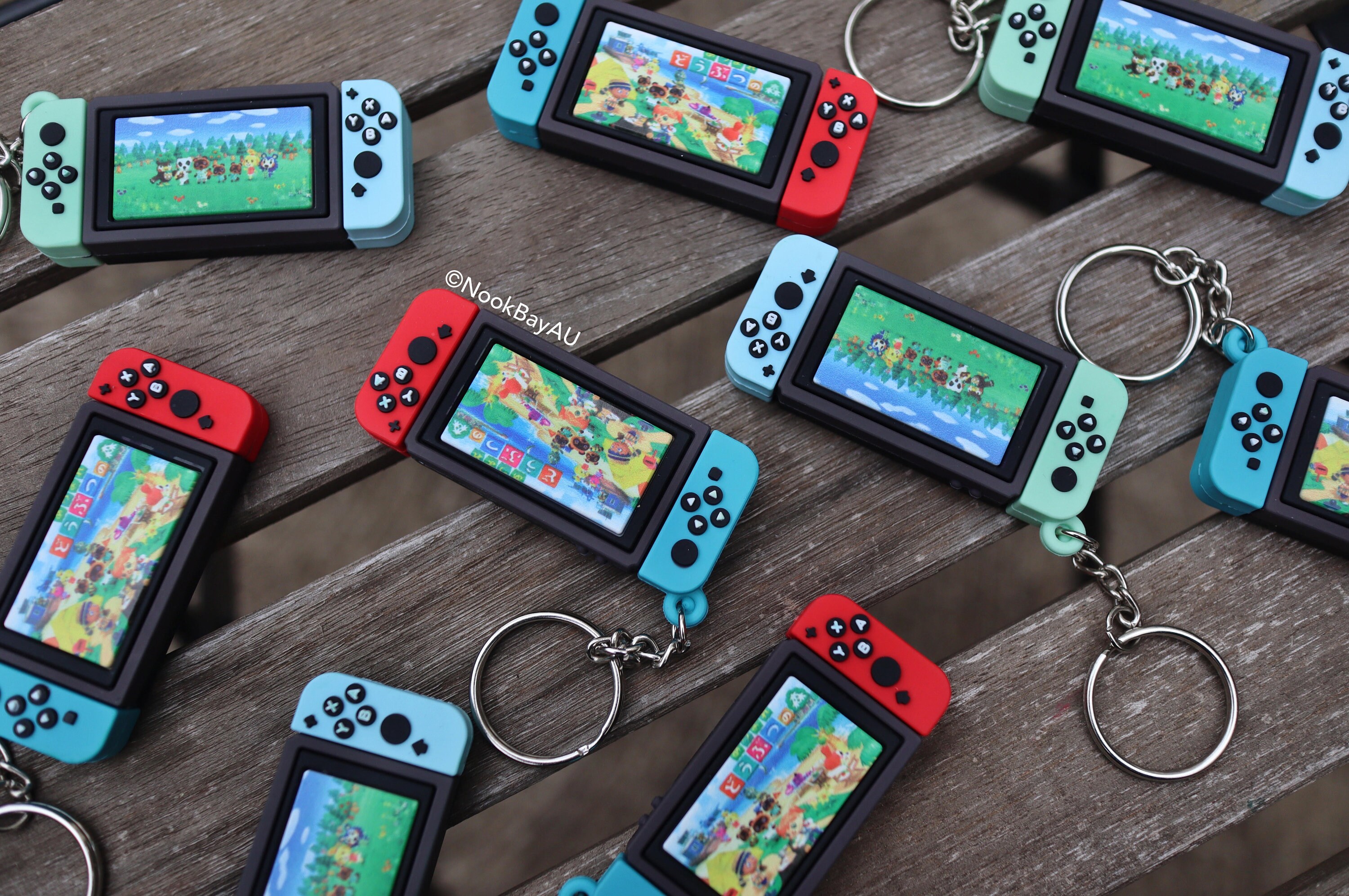 Nintendo Switch Keychain Etsy