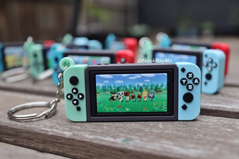 Nintendo Switch Keychain Etsy