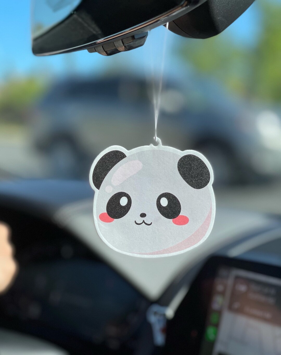 Panda Air Freshener, Squash Scent, Kawaii Air Freshener Etsy