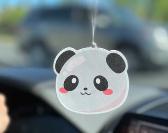 Kawaii Panda Air Freshener, Squash Scent
