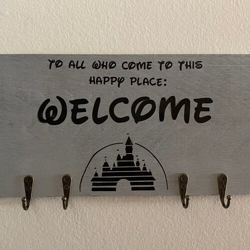 Disney Inspired Key Holder Etsy