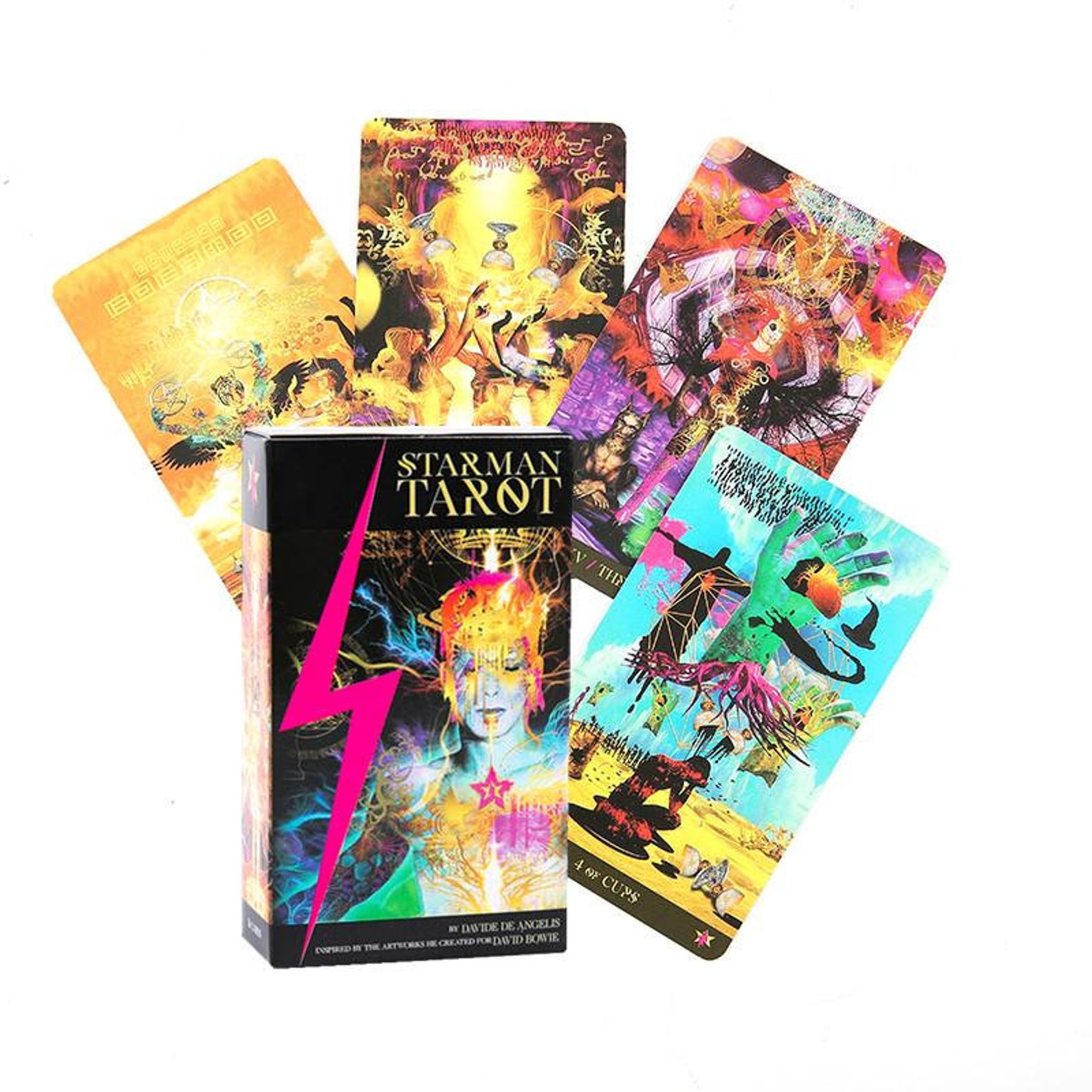 Starman Tarot Deck The David Bowie Inspired Tarot Etsy