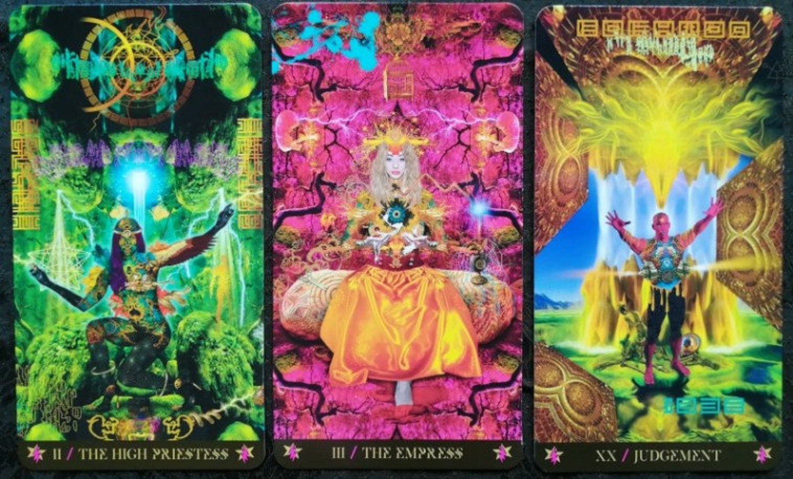 Starman Tarot Deck The David Bowie Inspired Tarot Etsy
