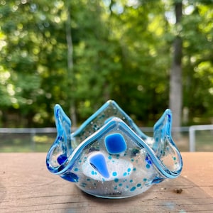 Fused Glass Tea Light