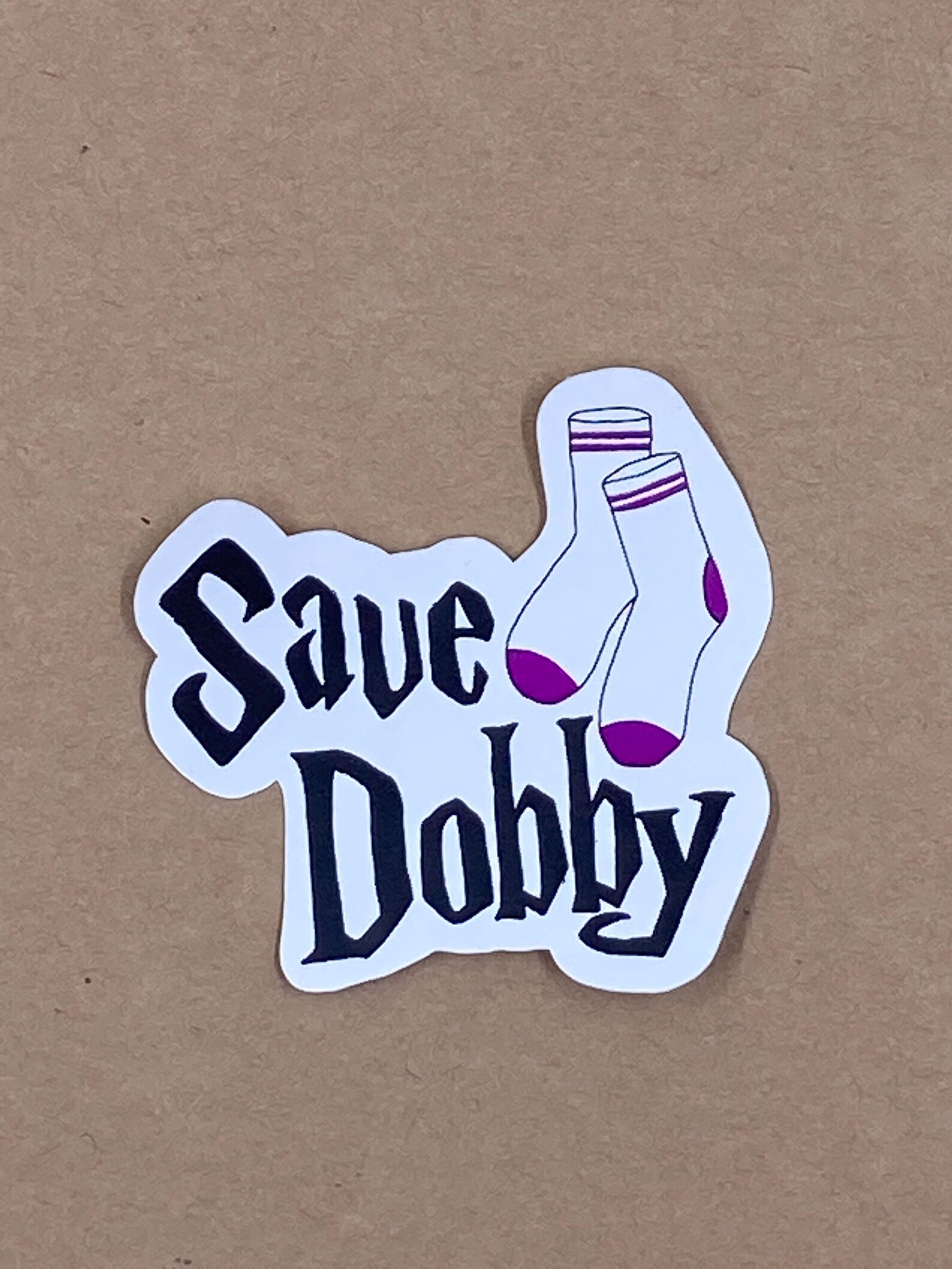 Save Dobby Harry Potter movie Sticker Laptop stickers Etsy
