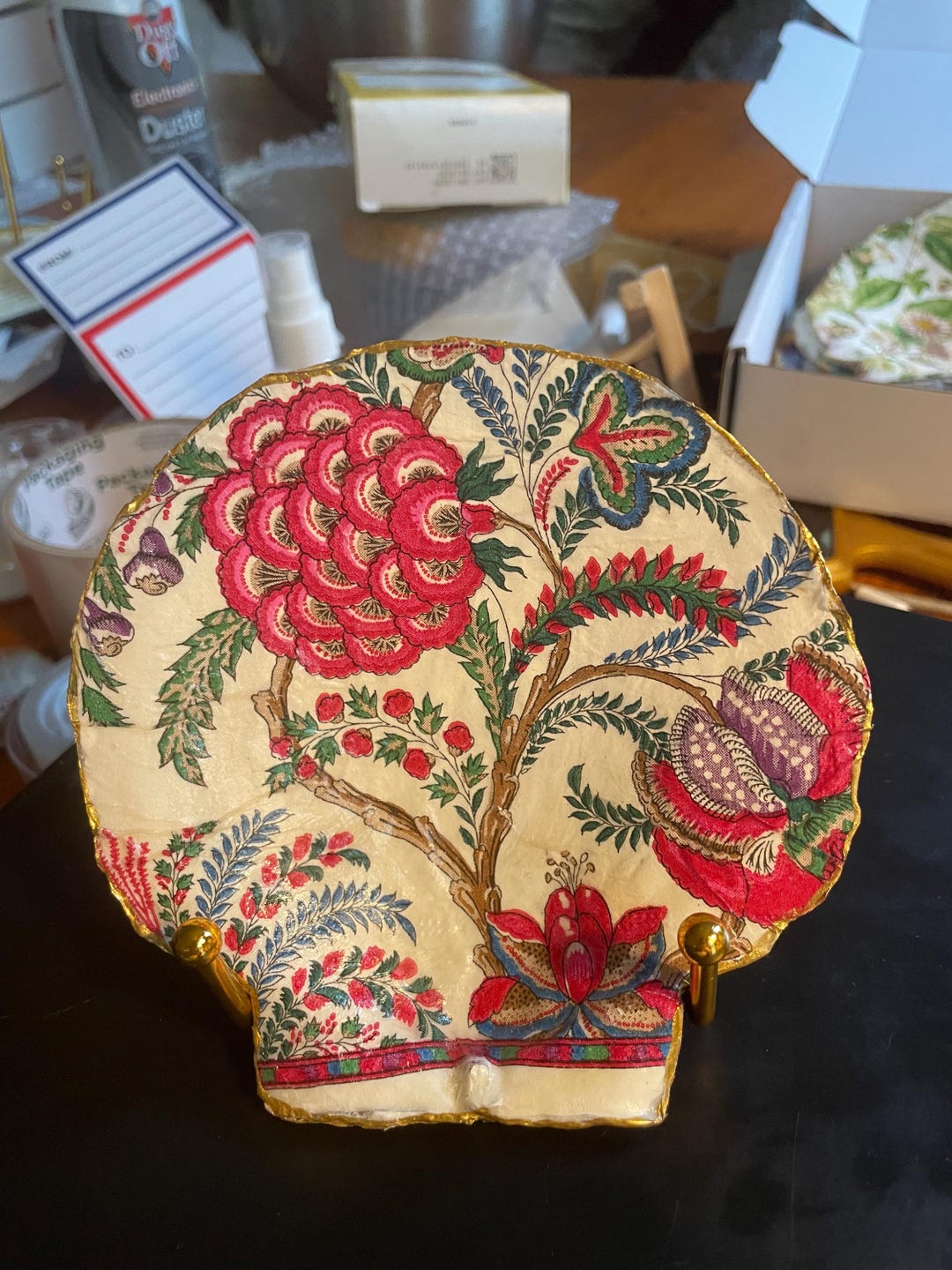 128a Maine Scallop Shell Decoupage - Etsy