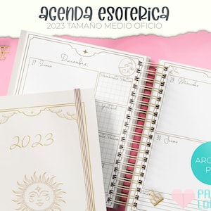 Esoteric Agenda Medium size Office 2023 / PDF / PRINTABLE / DIGITAL /