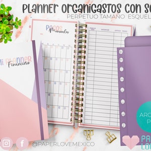 Organigastos Planner, Savings, Finances, Obituary and A6 Size / PDF / PRINTABLE / DIGITAL /
