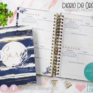 Planner de Gratitud Tamaño Media Carta Perpetuo /  PDF /  IMPRIMIBLE  /  DIGITAL /
