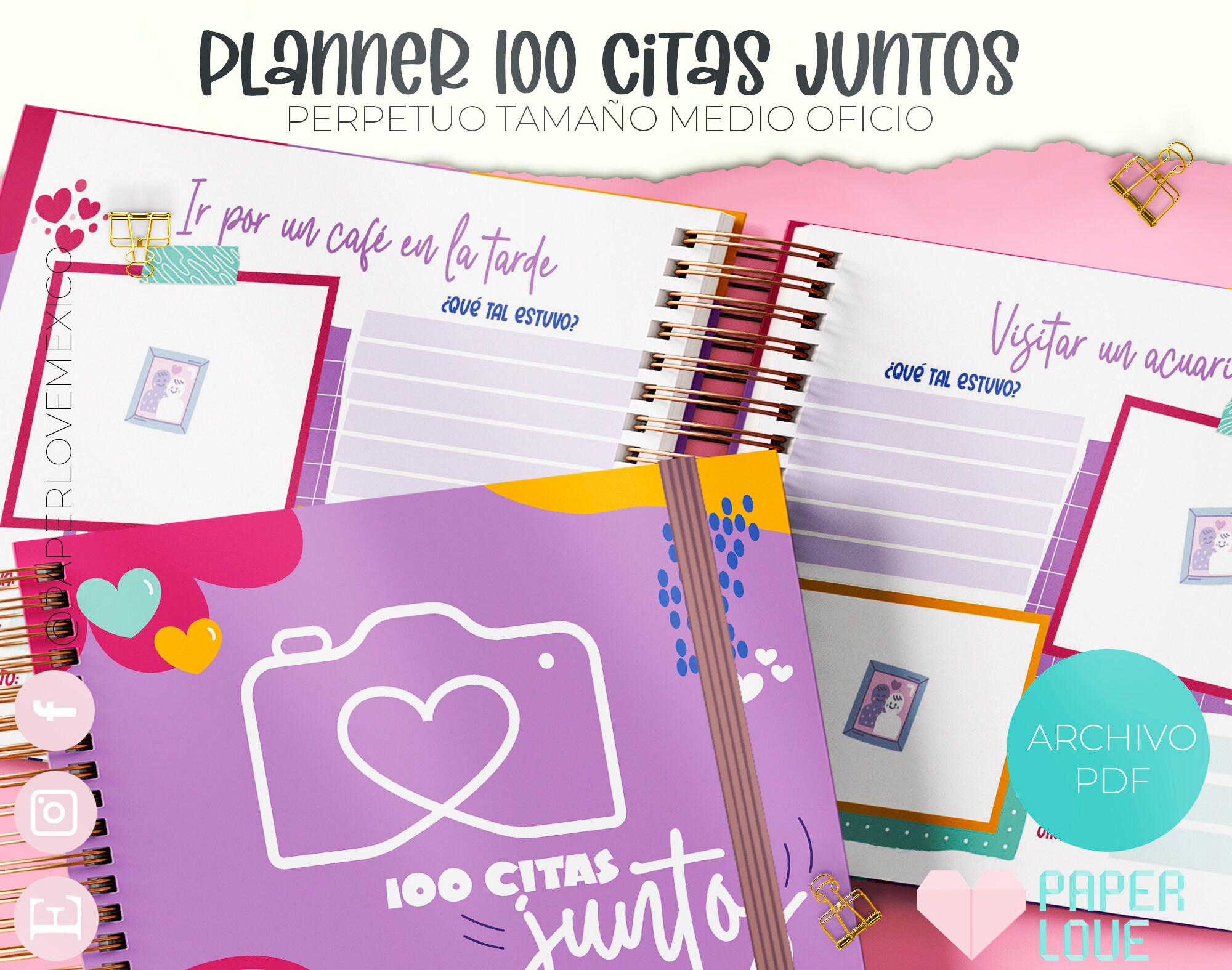 Planner 100 Appointments Together Medium Office / PDF / - Etsy