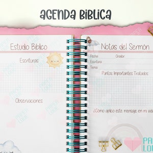 Bible Agenda Any religion Half Letter Size 2024 / PDF / PRINTABLE / DIGITAL / image 4