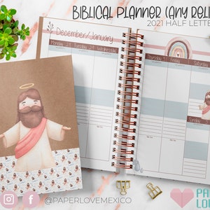 Biblical Agenda (Any religion) Half Letter Size / PDF / PRINTABLE / DIGITAL /