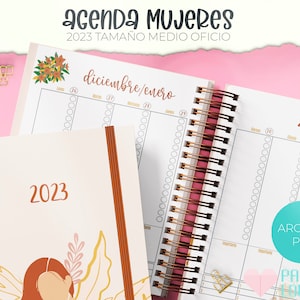 Women&#39;s Agenda medium size Office 2023 / PDF / PRINTABLE / DIGITAL /
