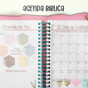 Bible Agenda Any religion Half Letter Size 2024 / PDF / PRINTABLE / DIGITAL / image 3