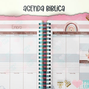 Bible Agenda Any religion Half Letter Size 2024 / PDF / PRINTABLE / DIGITAL / image 2