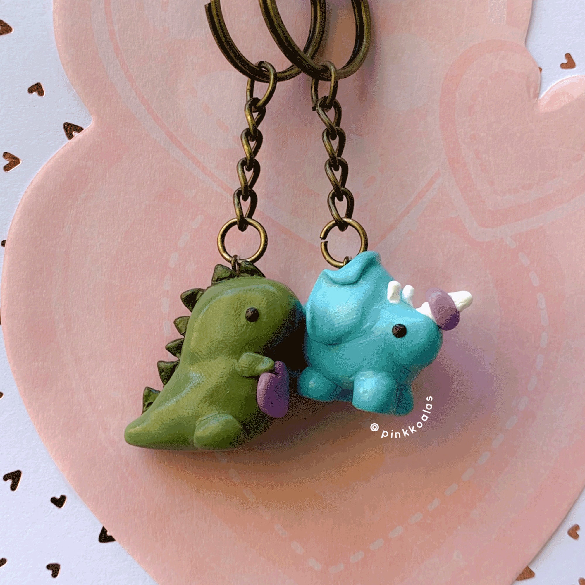 Cute ur Dino-mite Keychains Set 