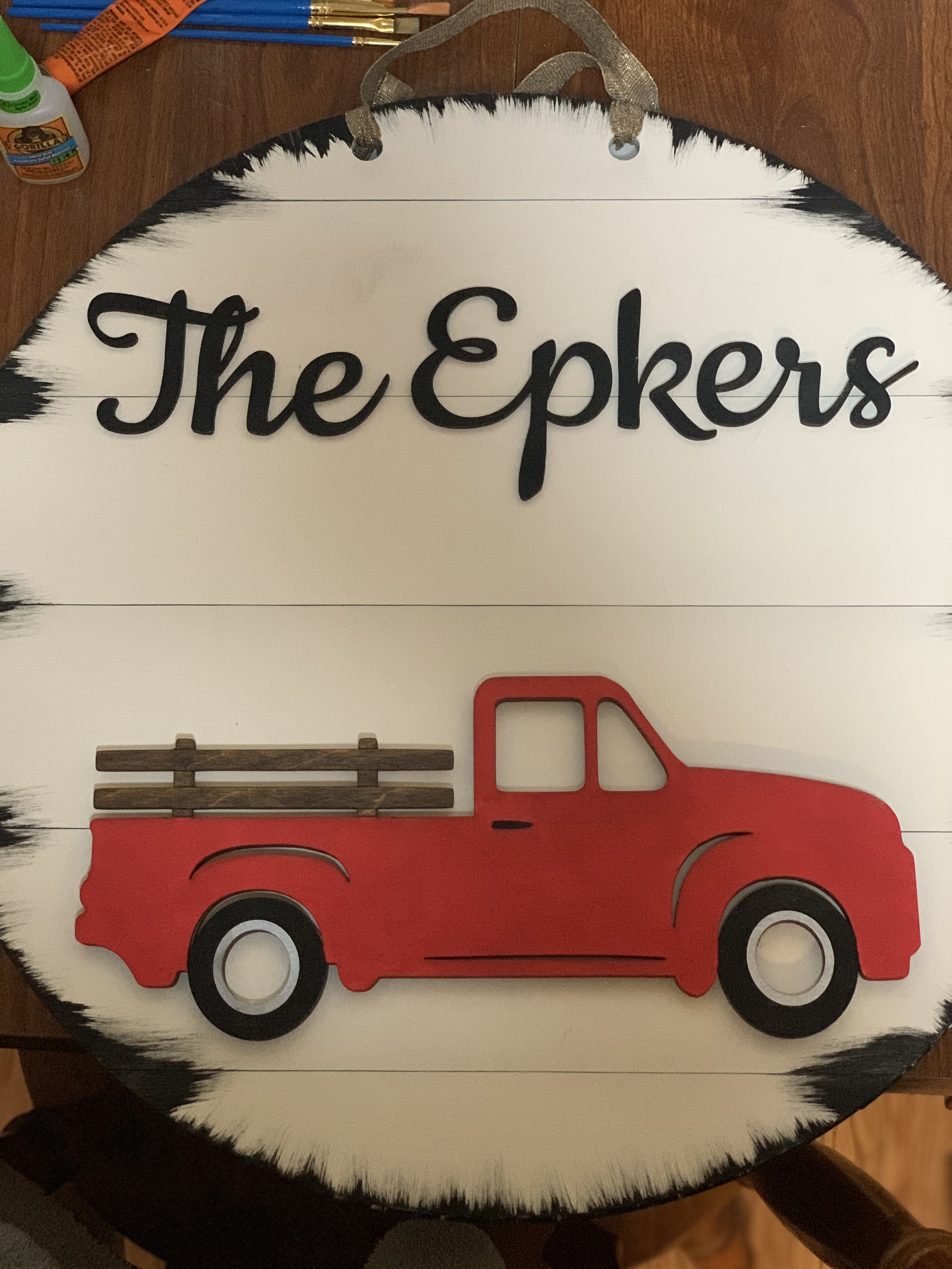 Interchangeable Vintage Truck Sign Etsy