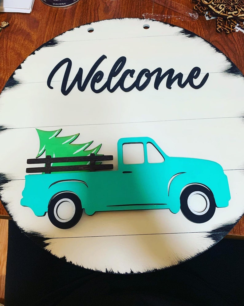 Interchangeable Vintage Truck Sign Etsy