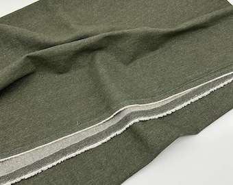 Retro Denim Fabric, Green Denim Fabric, Washed Denim Fabric, Cotton Denim Fabric, Heavy Weight Denim Fabric, Jeans Fabric, By The Yard