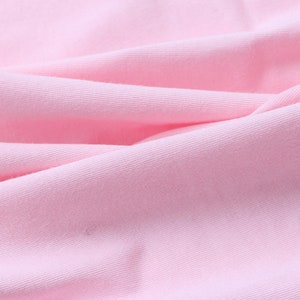 Summer T-shirt Fabric, Cotton Knitted Fabric, Sweat-Absorbent And Breathable Fabric, By The Half Yard image 2