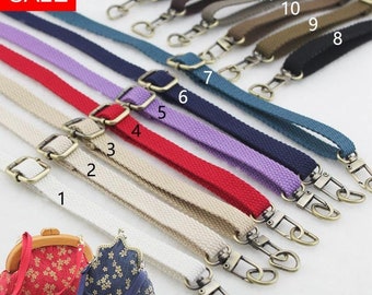 Borse a tracolla, graziosa borsa a tracolla regolabile con tracolla in cotone